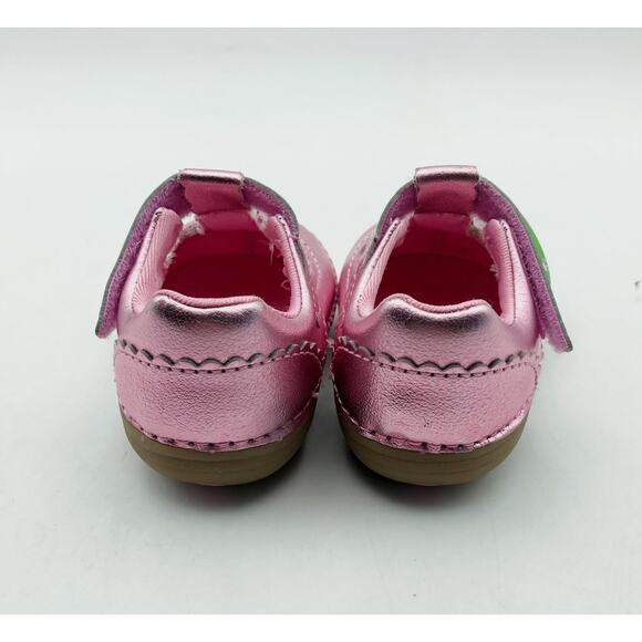 Stride Rite Girls Adira Flat Size 4 Pink Fuchsia Toddler Shoe Mary Jane NIB - Picture 9 of 11